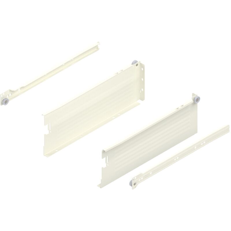 Metabox h Zarge 320 Schraubversion, Teilauszug, nl 350, cremeweiß - Blum