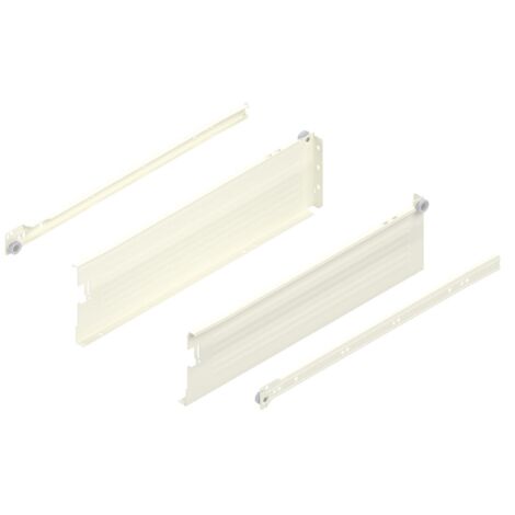 BLUM METABOX K Zarge 320 Schraubversion, Teilauszug, NL 450, Cremeweiß