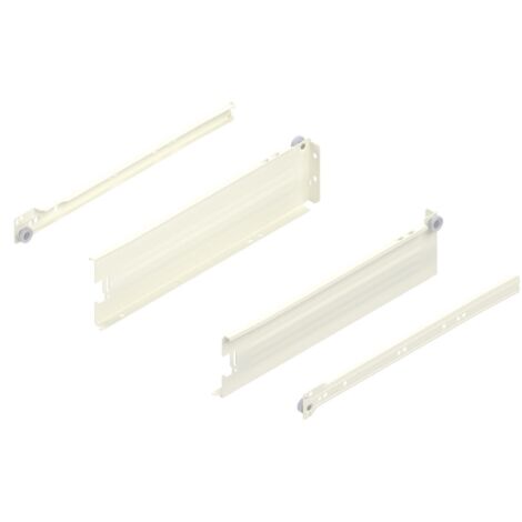 BLUM METABOX M Zarge 320 Schraubversion, Teilauszug, NL 350, Cremeweiß