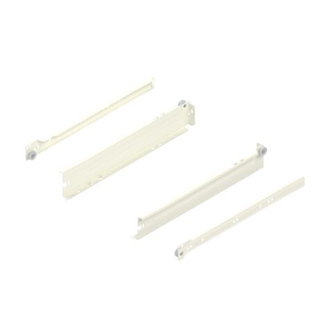 Blum Metabox Teilauszug 350mm C15 Zargenhöhe 54mm,  RAL9001 Steckversion