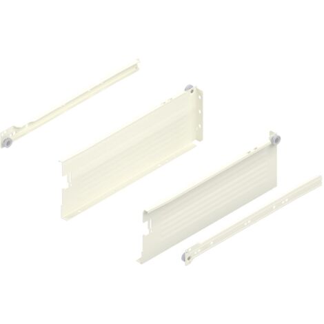 Blum Metabox Teilauszug 350mm Zargenhöhe 150mm,                                                                                                              RAL9001 Schraubversion