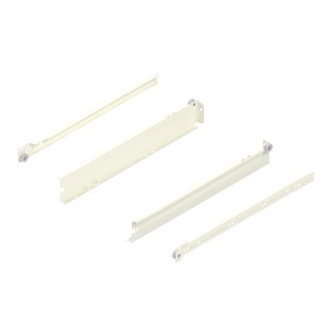 Blum Metabox Teilauszug 400mm C15 Zargenhöhe 54mm,  RAL9001 Steckversion