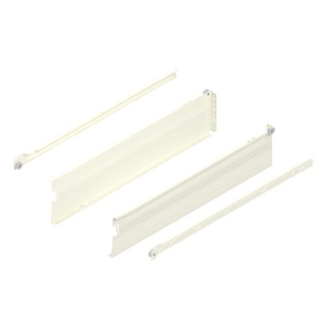 Blum Metabox Teilauszug 550mm C15 Zargenhöhe 118mm,  RAL9001 Steckversion