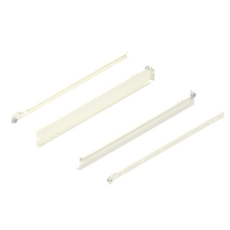 Blum Metabox Teilauszug 550mm C15 Zargenhöhe 54mm,  RAL9001 Steckversion