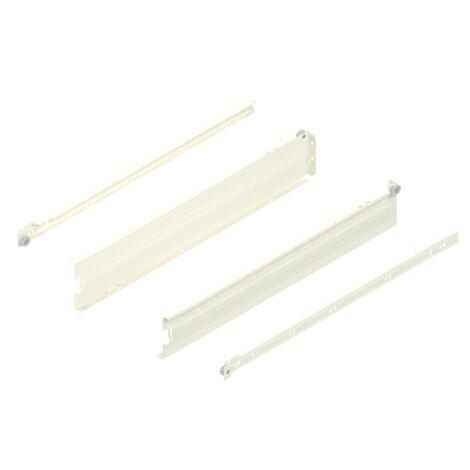 Blum Metabox Teilauszug 550mm C15 Zargenhöhe 86mm,  RAL9001 Steckversion
