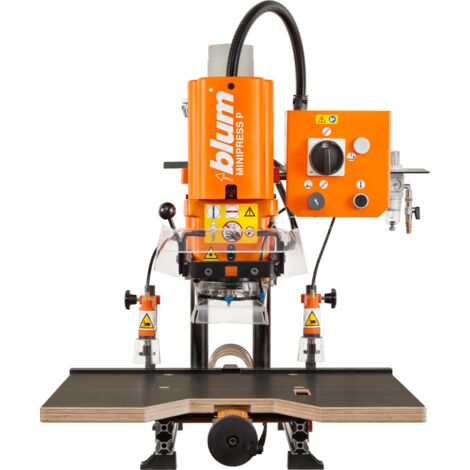 Blum MINIPRESS-Set P pneumatisch,  vertikal bohren und Beschläge einsetzten,  230 V / 5