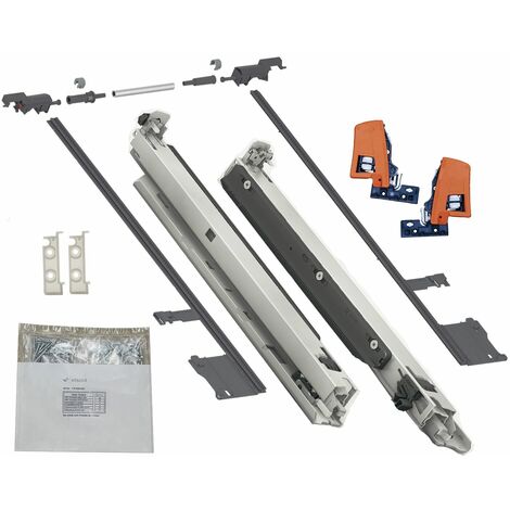 BLUM MOVENTO BLUMOTION Schubladenschienen Bodenmont. 350mm 40kg m.Stabilisierung