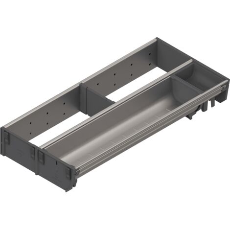 Blum Orga-Line Besteckeinsatz Facheinteilung Set ZSI.XXXKI2N, NL 450mm, grau