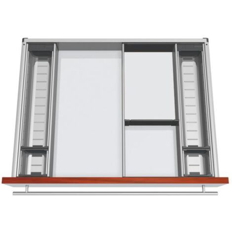 Blum Orga-Line Besteckeinsatz Facheinteilungs-Set KB 601-699mm, NL 500mm, grau