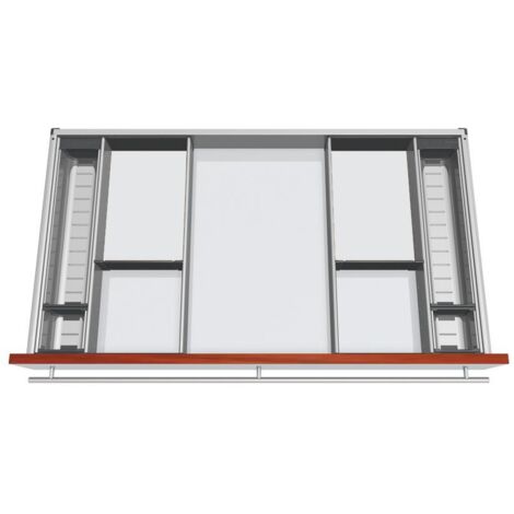 Blum Orga-Line Besteckeinsatz Facheinteilungs-Set KB 901-999mm, NL 450mm, grau