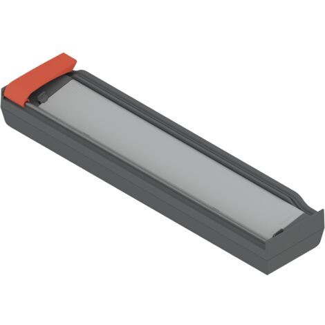 Blum Orga-Line Folienschneider für Aluminiumfolie grau (mit eingelegter Folie)