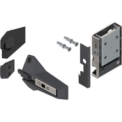 Blum REVEGO duo Laufträgerbefestigung-Set links,  schwarz