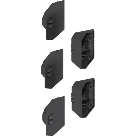 Blum REVEGO duo Streifschutz für Frontdicken ab 23 mm,  schwarz