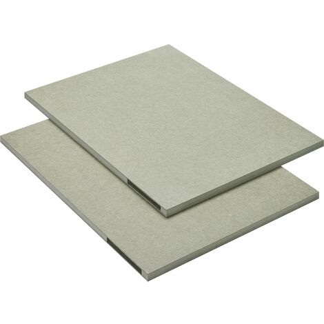 Blum Rohplattenset mit Ausfräsung für Kraftspeicher,  MDF 600x450x19mm (2 Platten