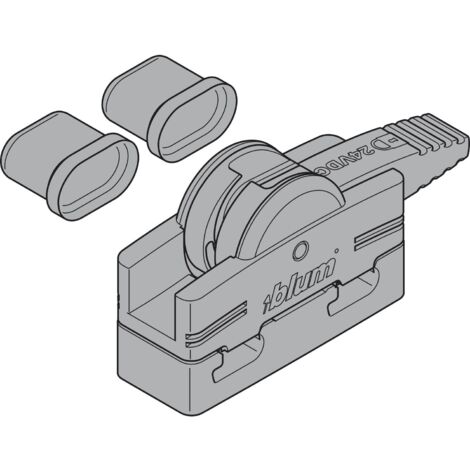 BLUM SERVO-DRIVE Verbindungsknoten und Kabelendenschutz, 24 Volt, KS schwarz