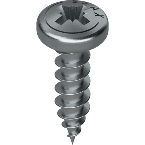 Blum Spanplattenschraube 4x15mm Flachkopf für Befestigung von LGB Holzrückwandhalter