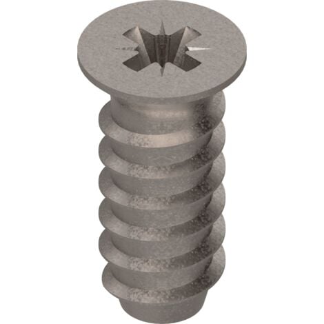 Blum Systemschrauben 6x14,5mm für 5mm Lochreihe, Senkkopf Pozidrive vernickelt