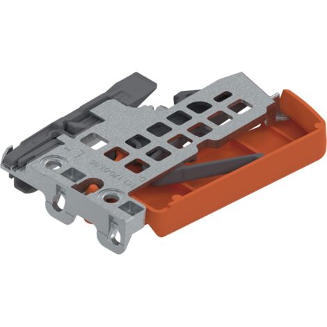 BLUM TANDEM Kupplungsteil links, Kunststoff / Zink