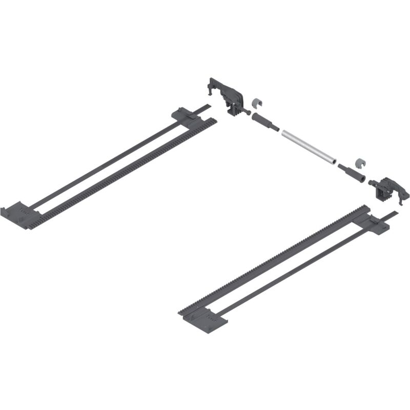 Tandem Seitenstabilisierung, Nennlänge bis 400mm, passend zu Vollauszug 560/566H - Blum