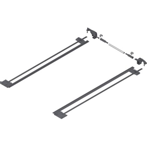 BLUM TANDEM Seitenstabilisierung, Nennlänge bis 600mm, passend zu Blum Vollauszug 560/566H