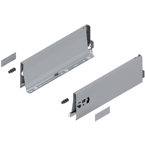 Blum Tandembox Zarge, Höhe K (115 mm), NL=350 mm, links/rechts, für Tandembox antaro, R9006 weissalumin.