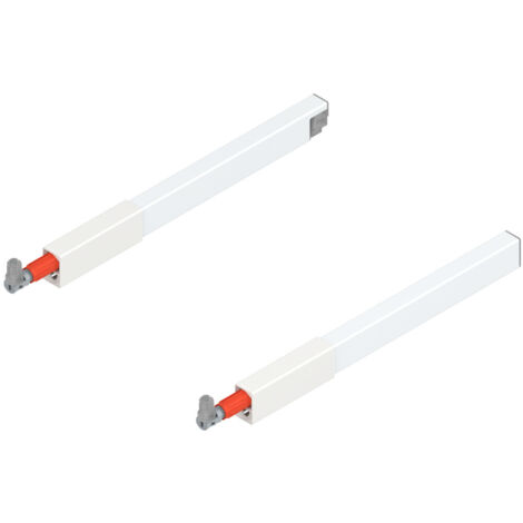 Blum TBX antaro Längsreling-Set für Frontauszug oben NL 300mm,  seidenweiss