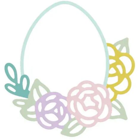Blumen-Eier-Stanzform • dpCraft