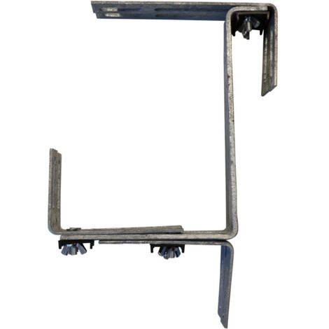 Blumenkastenhalter 3-fach verstellbar, feuerverzinkt