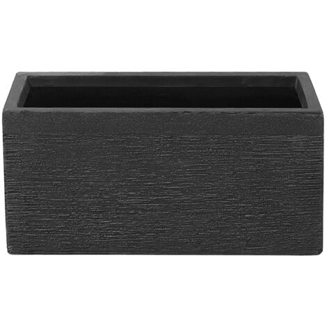 Blumenkübel MYRA 50 cm Schwarz