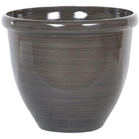 Blumenkübel TESALIA 44 cm Braun