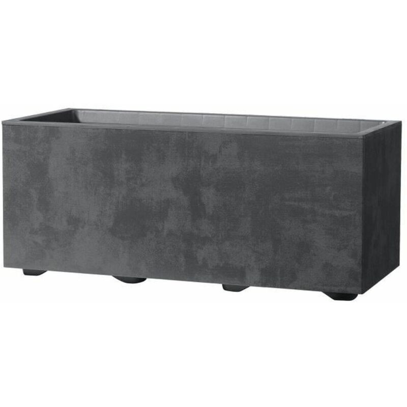 Deroma Millennium R Blumenkasten Anthrazit 59 Cm