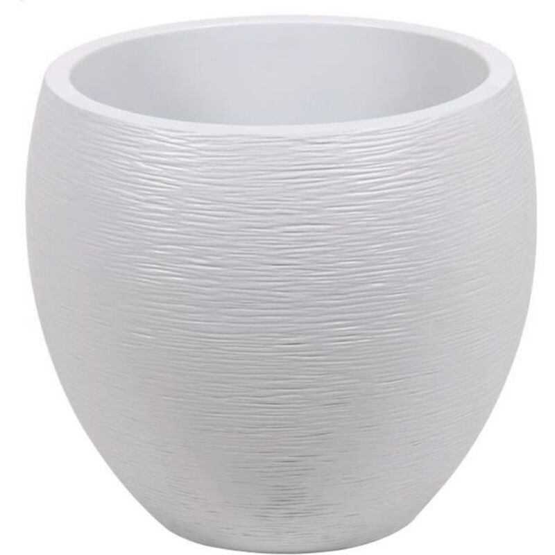 Topf Ei White Pm - Durchmesser 50 X 45 Cm 46l - Eda Kunststoff