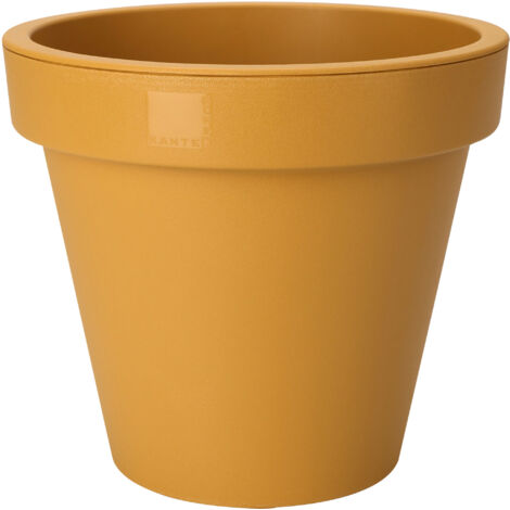Blumentopf in senffarben  verschiedene Durchmesser  Ø 50 cm