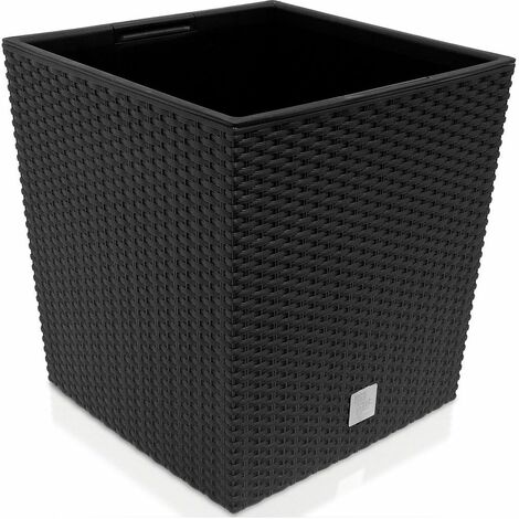 Blumentopf 'Rato Low' Blumenkasten Übertopf Pflanzkübel Blumenkübel Pflanzkübel 35 Ltr. - anthrazit