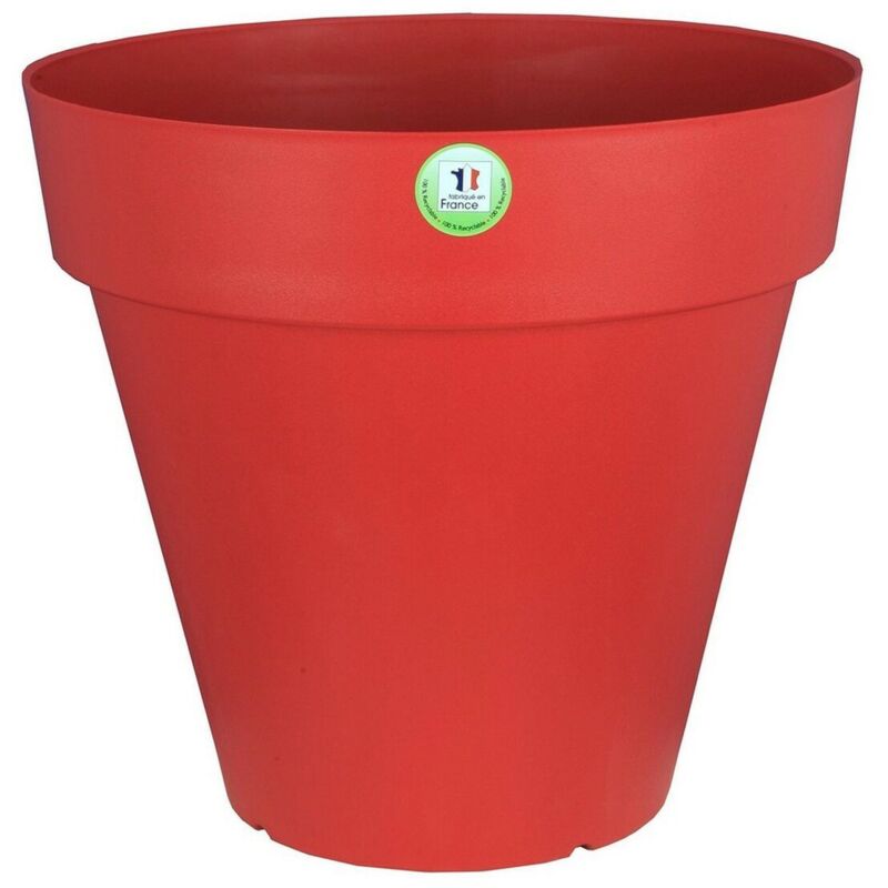 Blumentopf Riviera 414056 Ø 39, 2 X 35, 8 Cm Rot