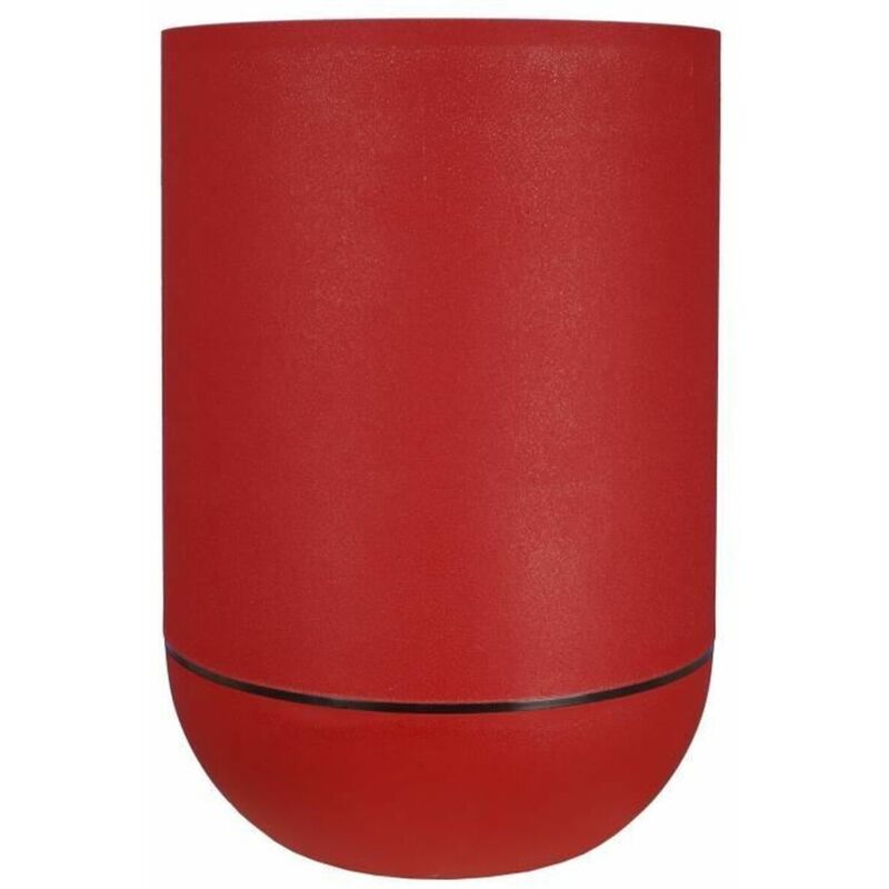 Blumentopf Riviera Ø 50 Cm Rot Kunststoff Rund