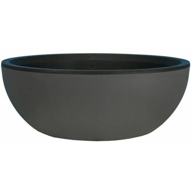 Blumentopf Riviera Granite Ø 40 Cm Grau