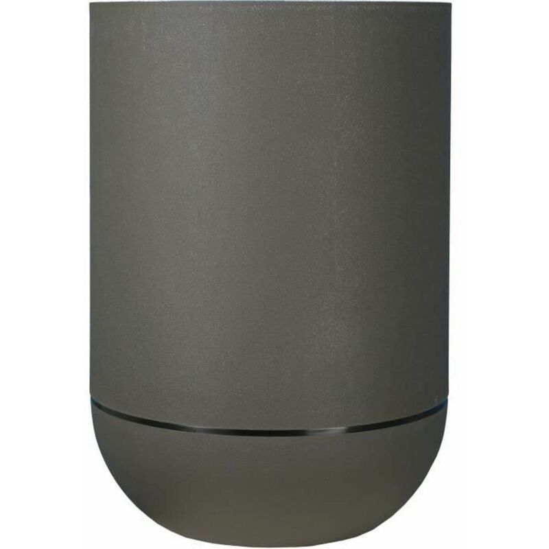 Blumentopf Riviera Grau Kunststoff Rund