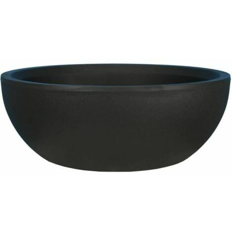 Blumentopf Riviera RIVIERA Schwarz Ø 40 cm