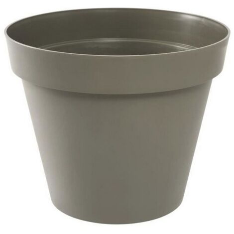 BLUMENTOPF TOSKANA TAUPE