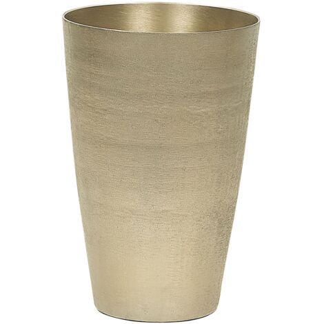 Blumenvase AMRIT Metall 31 cm Gold