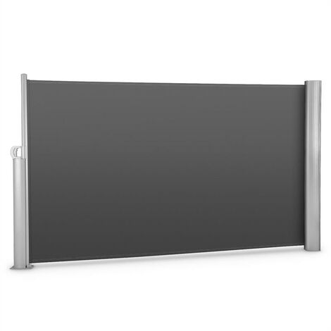 Blumfeldt Bari 318 Cortavientos Toldo lateral 300x180cm Aluminio Antracita