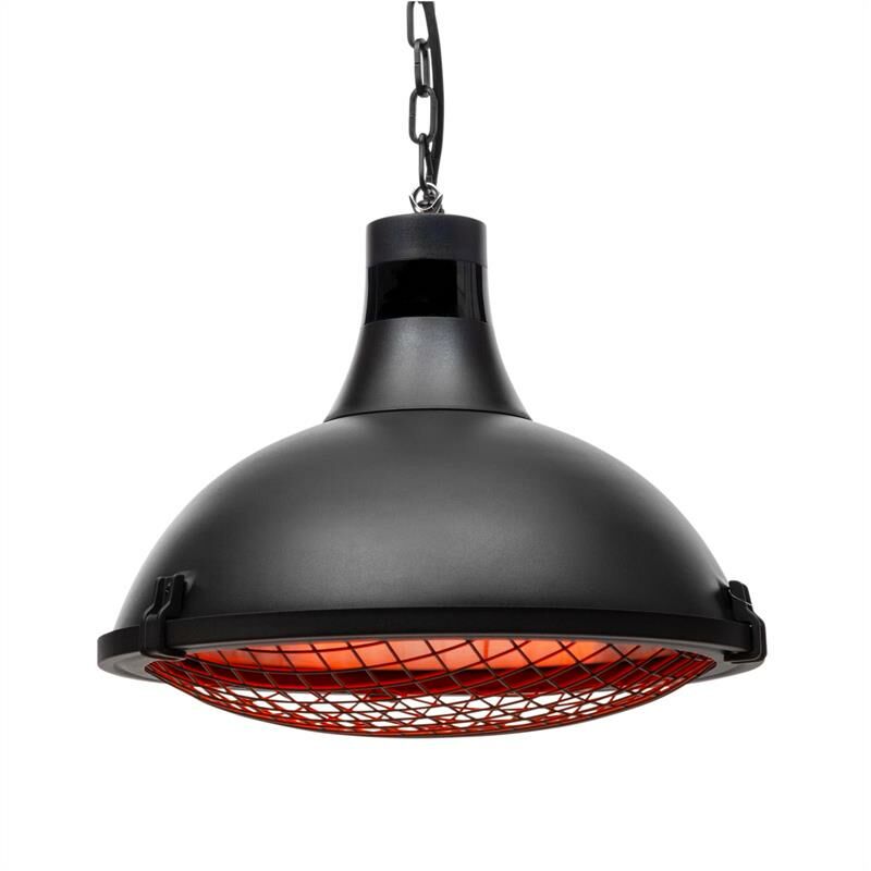 

Blackpool Heat Radiador de terraza IR ComfortHeat IP54 2100W color negro