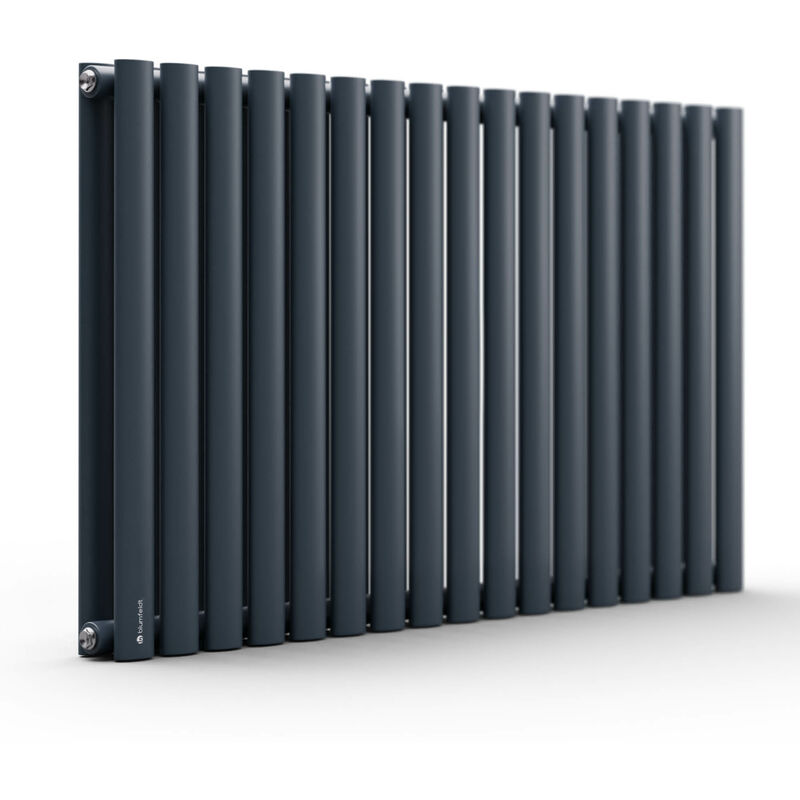 Blumfeldt Badheizkörper, Design Heizkörper Flach, Sparsamer Flachheizkörper Vertikal, 1445 Watt Warmwasser Wandheizkörper Für Badezimmer & Wohnzimmer,