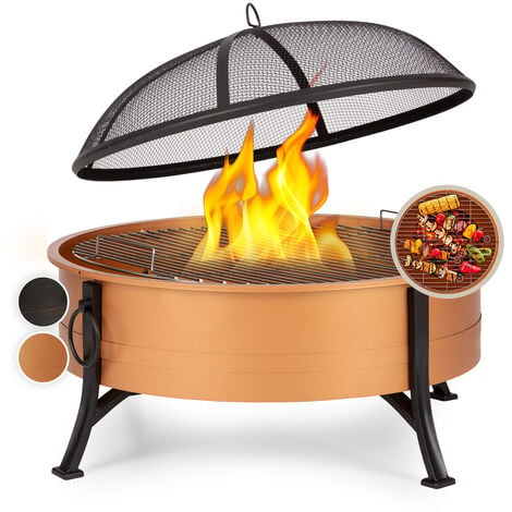 BRASERO RedFire Trinidad Barbecue Plancha Firepit avec rangement bo