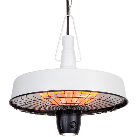Blumfeldt Camden Heat Deluxe - Stufa a infrarossi da soffitto, LED, IP24, 2100W