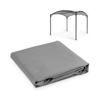 Blumfeldt Castello toldo para pérgola 3,5 x 3,5 m poliéster gris