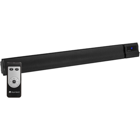 Blumfeldt – Chauffage électrique infrarouge 3000W – Technologie IR ComfortHeat – Minuterie programmable – Résistant aux intempéries IP44 – Télécommande incluse