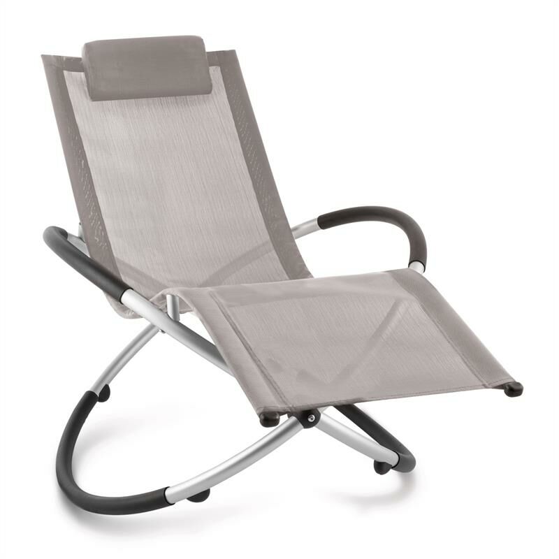 

Blumfeldt - Chilly Billy Tumbona para jardín Hamaca de relax Aluminio Beige