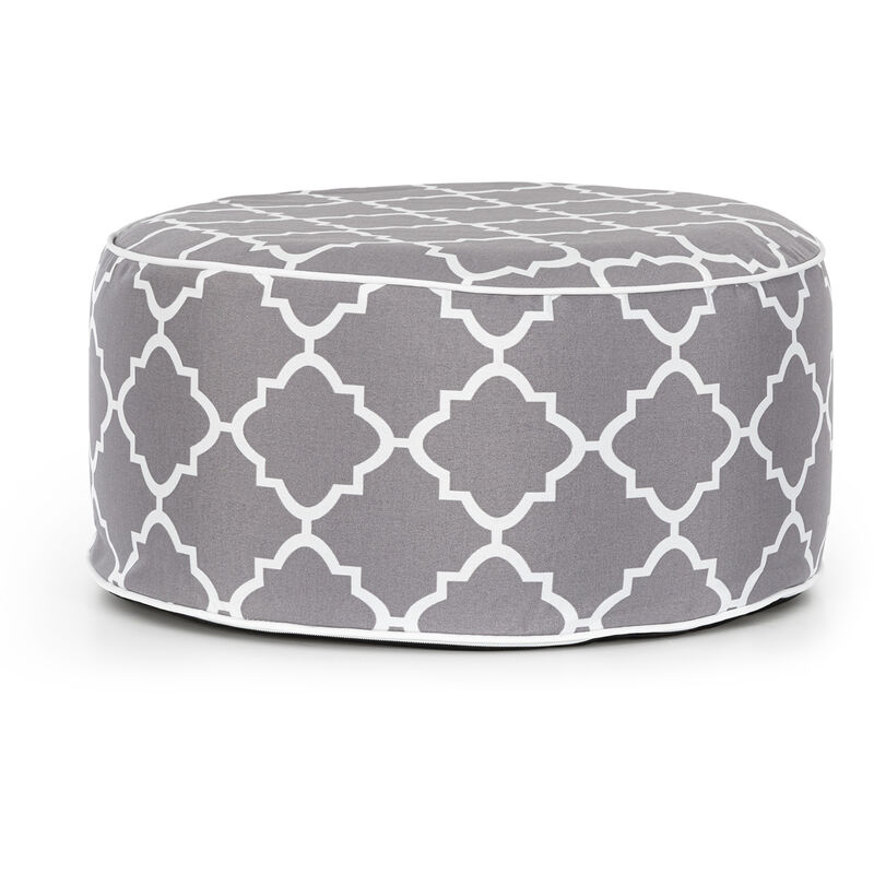 

Cloudio Taburete inflable 55 x 28 cm (ØxAlto) PVC/Poliéster Gris